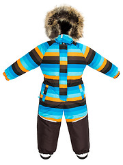 Image showing Childrens snowsuit fall