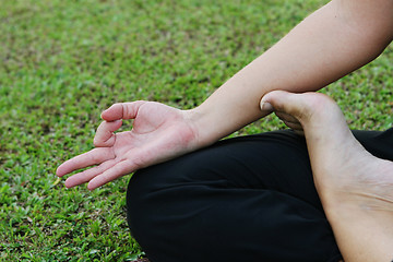 Image showing Yoga