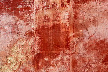 Image showing Grunge red background