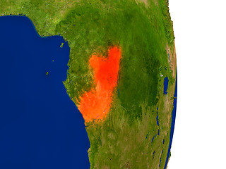 Image showing Congo on Earth