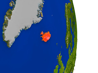 Image showing Iceland on Earth