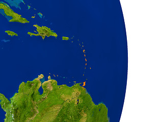 Image showing Caribbean on Earth