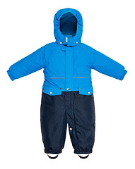 Image showing Childrens snowsuit fall