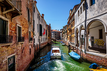 Image showing Venice a bright Sunny day