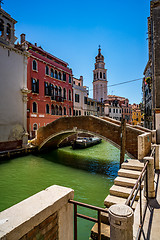 Image showing Venice a bright Sunny day