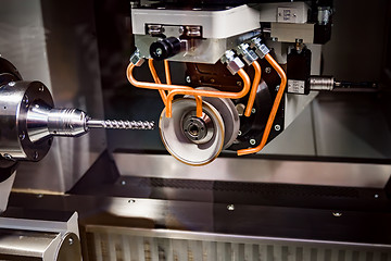 Image showing Metalworking CNC milling machine.