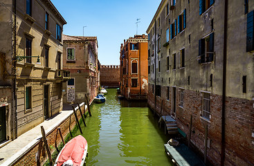 Image showing Venice a bright Sunny day