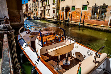 Image showing Venice a bright Sunny day