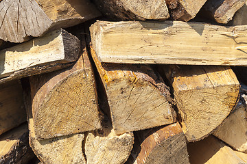 Image showing logs for the stove