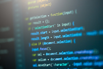 Image showing Software computer programming code