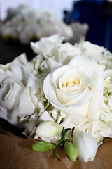 Image showing Bouquet of White Flowers