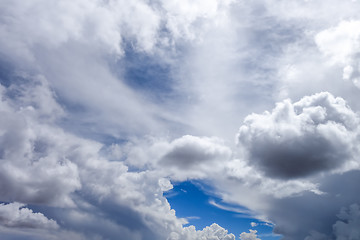 Image showing Dramatic sky