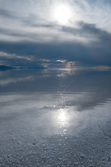 Image showing Salar de Uyuni desert, Bolivia