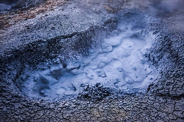 Image showing Sol de manana hot mud in sud Lipez reserva, Bolivia