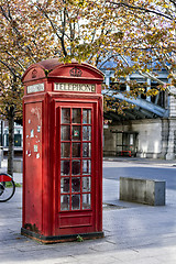 Image showing London, telephone box