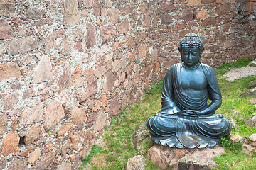 Image showing Meditating Buddha Statue 