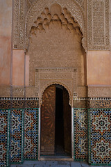 Image showing Ali Ben Youssef Madrasa, Marrakesh, Morocco