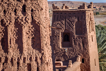 Image showing Kasbah Ait Benhaddou in the Atlas Mountains of Morocco