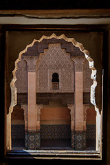 Image showing Ali Ben Youssef Madrasa, Marrakesh, Morocco