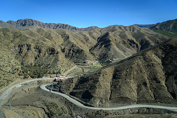 Image showing Scenic landscape, Atlas Mountains, Morocco