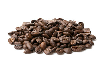 Image showing Bunch of coffee beans