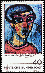 Image showing Alexej von Jawlensky Stamp