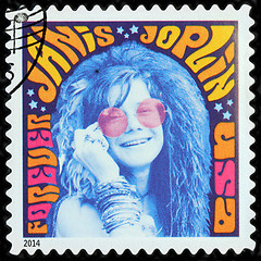 Image showing Janis Joplin Stamp