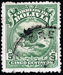 Image showing Andean Condor Stamp