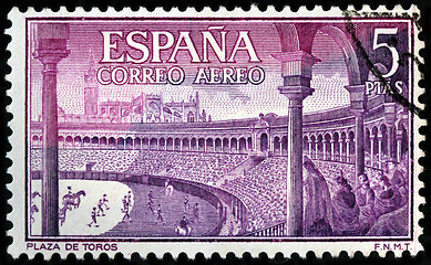 Image showing Bullring Arena Stamp