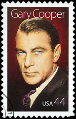 Image showing Gary Cooper Stamp