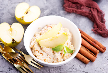 Image showing oat porridge