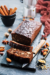 Image showing chocolate cake