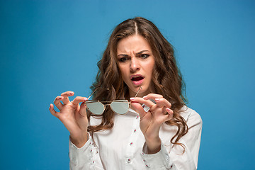 Image showing The portrait of disaffected woman