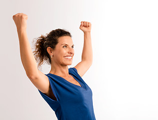 Image showing Happy woman