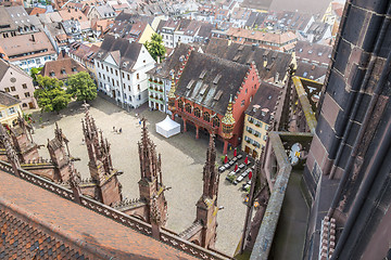 Image showing the market Freiburg Germany