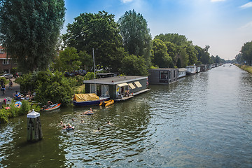 Image showing Canal in Utrecht