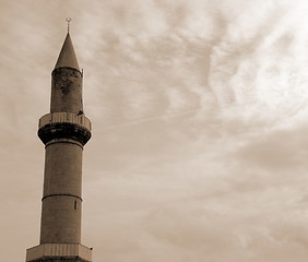 Image showing Mosque and sky