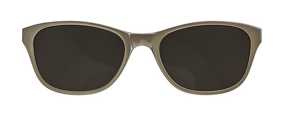 Image showing sunglasses on white background