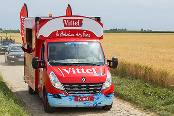 Image showing Vittel Vehicle - Tour de France 2015