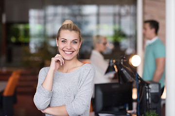 Image showing Portrait of successful Businesswoman