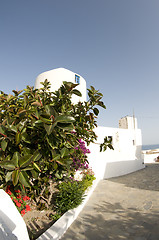 Image showing greek island house architecture cyclades