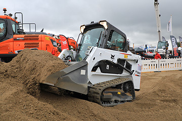 Image showing Work with Bobcat Compact Track Loader