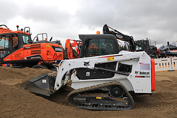 Image showing Work with Bobcat Compact Track Loader