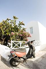 Image showing greek island house architecture cyclades