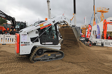 Image showing Work with Bobcat Compact Track Loader