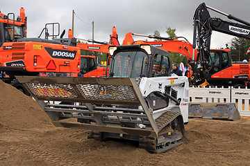 Image showing Bobcat T450 Compact Track Loader Land Leveler