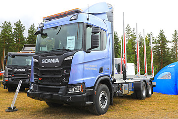 Image showing New Scania R650 XT for Wood Transport
