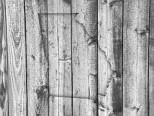 Image showing Map of Georgia on weathered wood