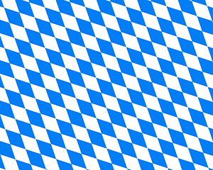 Image showing Colored flag of Bavaria