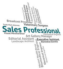 Image showing Sales Professional Means Excellence Retail And Consumerism